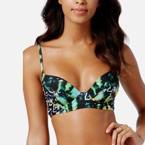 *NWT* Rachel Rachel Roy Printed Bustier Bikini Top - XS